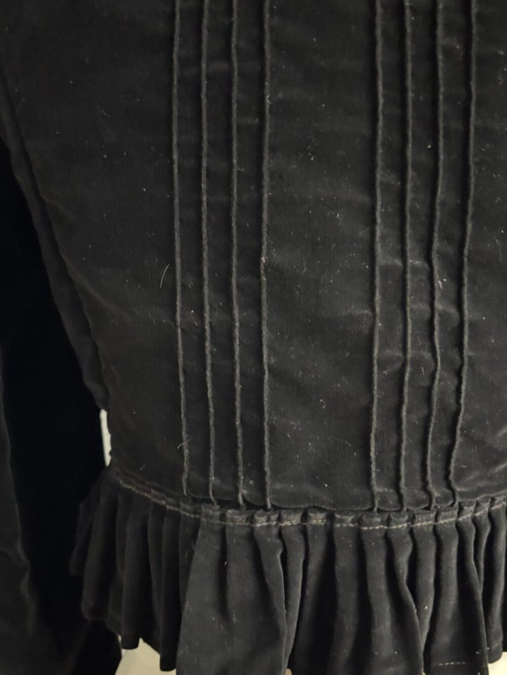 Szeki Hungarian Transylvanian Handmade Folk Jacket with Peplum - Picture 8 of 13